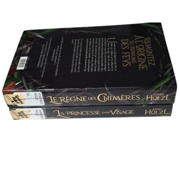 Les Royaumes Immobiles Ariel Holzl Tome 1 & 2 Fantasy French Books Set Softcover - Picture 8 of 16